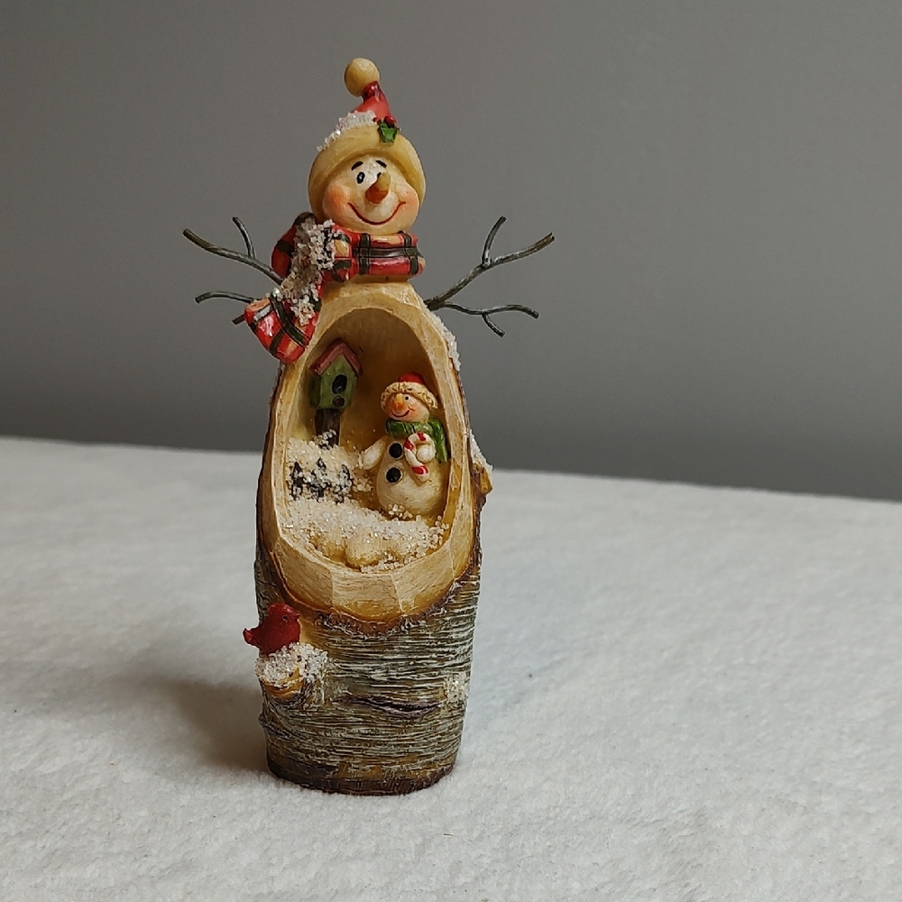 Festive Snowman Holiday Decoration
